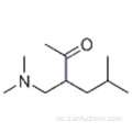 3- (N, N-Dimethylaminomethyl) -5-methyl-2-hexanon CAS 91342-74-4